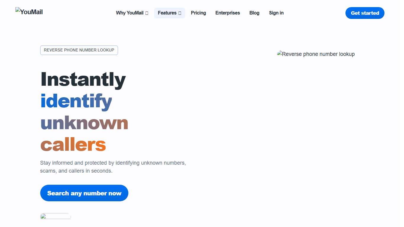 Reverse phone number lookup - YouMail